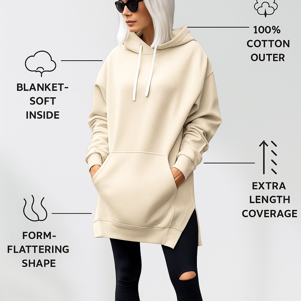 Oversized Hoodie Dress