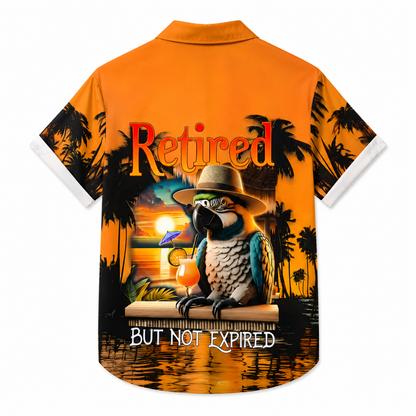 Printed Hawaiian Beach Summer Shirt