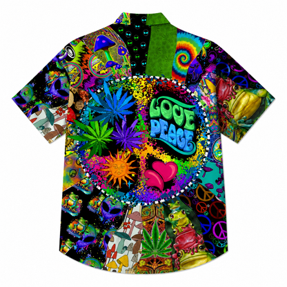 Resort Style Tropical Hawaiian Shirt