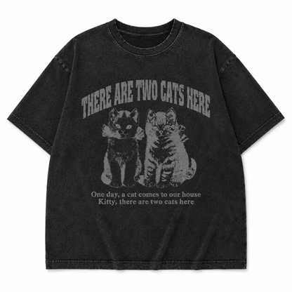 Women's Washed Distressed Drop Shoulder T-Shirt