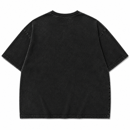 Women's Vintage Washed Art Print T-Shirt