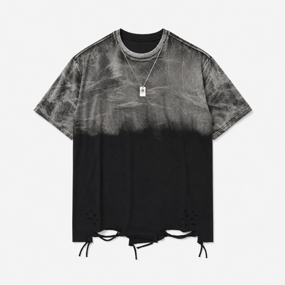 Mens Metal Tag Street Rap T-Shirt