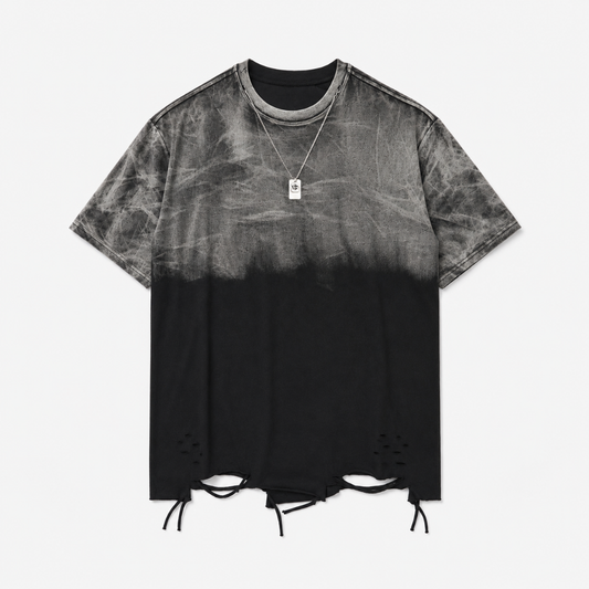 Mens Metal Tag Street Rap T-Shirt