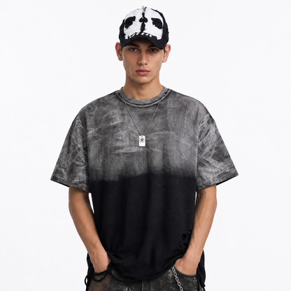 Mens Metal Tag Street Rap T-Shirt