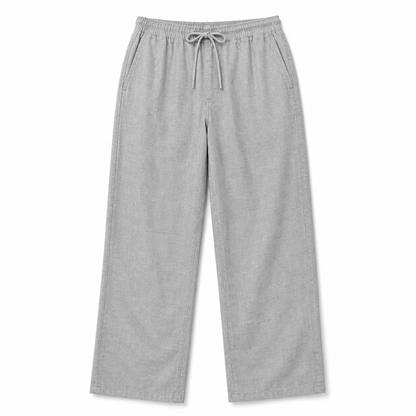 Men’s Linen Loose-fit Long Pants