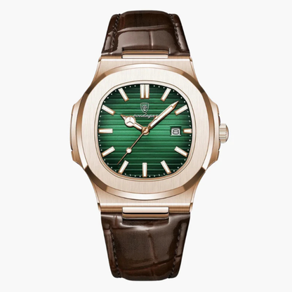 Vintage Leather Strap Watch