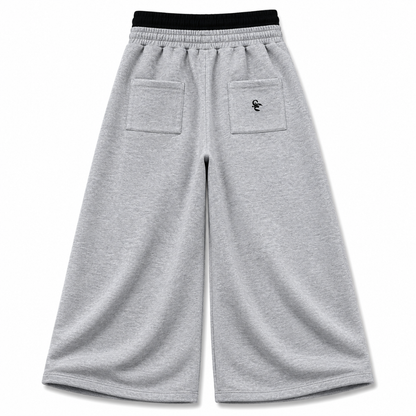 Mens Double Waisted Ruched Sweatpants