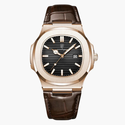 Vintage Leather Strap Watch
