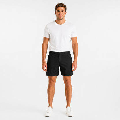 Slim Fit Stretch Chino Shorts