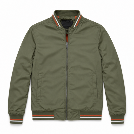 Men's Classic Bomber Jacket