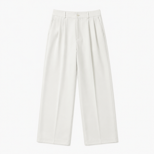 Men's Wide-Leg Casual Trousers
