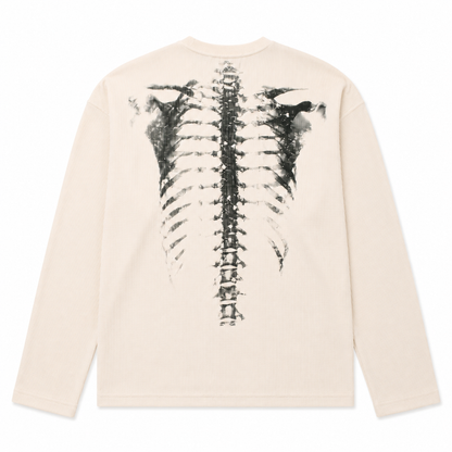 Vintage Skeleton Graphic T-Shirt