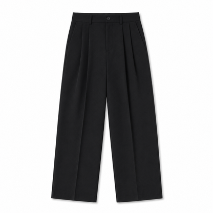 Men's Wide-Leg Casual Trousers